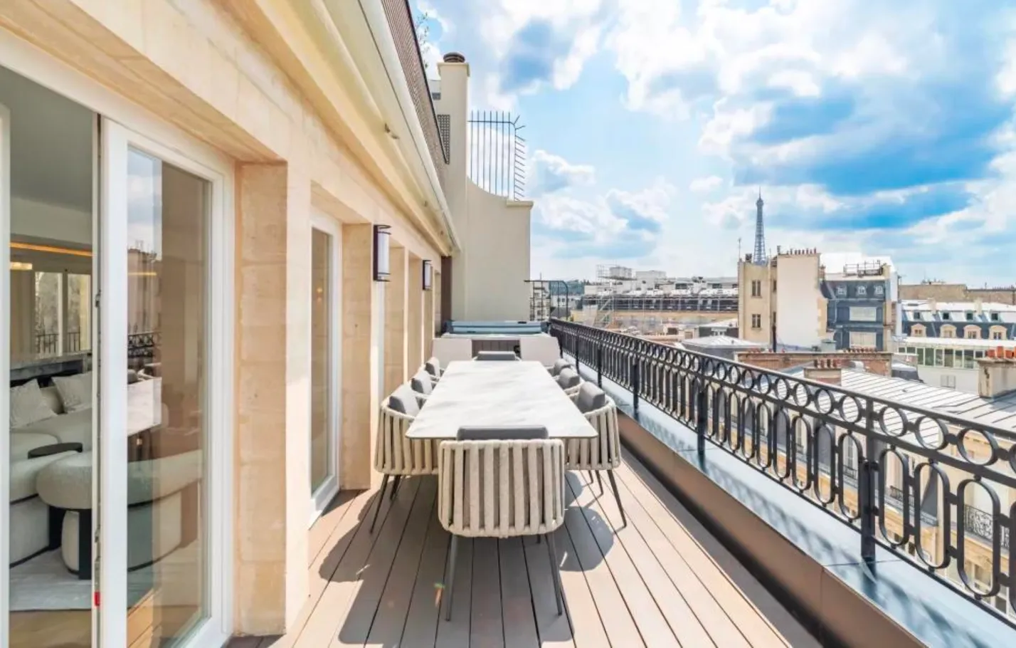 Appartement avec terrasse, rue de Marignan, Paris 8ᵉ
